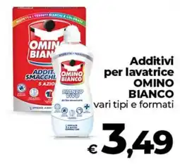 Coop Radenza Additivi per lavatrice Omino Bianco offerta