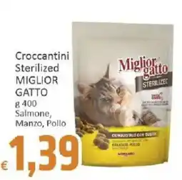 Paghi Poco Croccantini Sterilized Miglior Gatto offerta