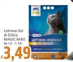 Paghi Poco Lettiera Gel di Silicio Magic Mike offerta