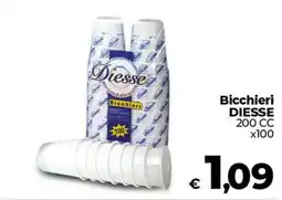 Coop Radenza Bicchieri Diesse offerta