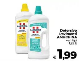 Coop Radenza Detersivo Pavimenti AMUCHINA offerta