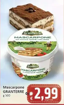 Paghi Poco Mascarpone Granterre offerta