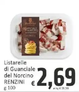 Paghi Poco Listarelle di Guanciale del Norcino Renzini offerta