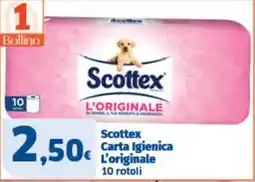 Ok Sigma Scottex Carta Igienica L'originale offerta
