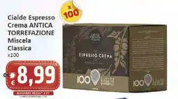 Paghi Poco Cialde Espresso Crema ANTICA TORREFAZIONE Siciliana offerta