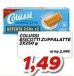 MA Supermercati Colussi biscotti zuppalatte offerta