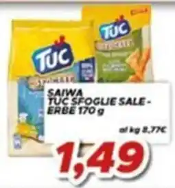 MA Supermercati Tuc sfoglie erbe offerta
