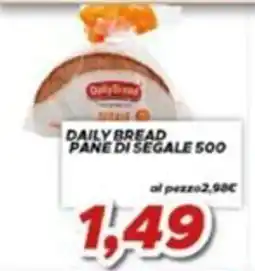 MA Supermercati Daily Bread Pane di segale 500 offerta