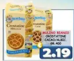 MercADone Mulino Bianco Crostatine Cacao/Albic. offerta