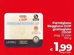 Coop Radenza Parmigiano Reggiano DOP grattugiato COOP offerta