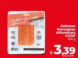 Coop Radenza Salmone Norvegese Affumicato COOP offerta