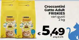 Coop Radenza Croccantini Gatto Adult Friskies offerta