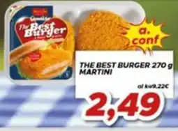 MA Supermercati The Best Burger Martini offerta