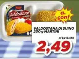 MA Supermercati Valdostana di suino Martini offerta