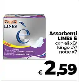 Coop Radenza Assorbenti Lines è offerta