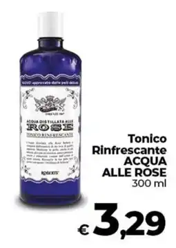Coop Radenza Tono Rinfrescante Acqua Alle Rose offerta