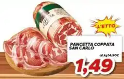MA Supermercati Pancetta coppata San Carlo offerta