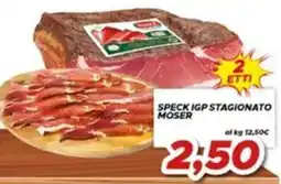 MA Supermercati Speck IGP stagionato Moser offerta