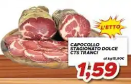 MA Supermercati Capocollo stagionato dolce CTS tranci offerta