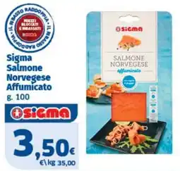 Ok Sigma Sigma Salmone Norvegese Affumicato offerta