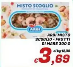 Idromarket Arbi misto scoglio - frutti di mare offerta