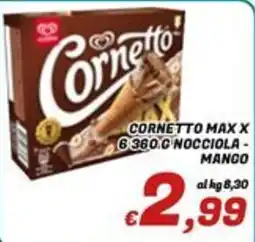 Idromarket Cornetto Max offerta