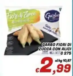 Idromarket Carbo Fiori di Zucca con Alici offerta