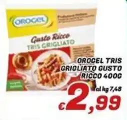 Idromarket Orogel tris grigliato gusto ricco offerta