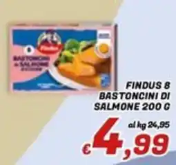 Idromarket Findus bastoncini di salmone offerta