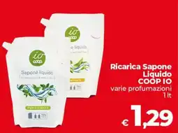 Coop Radenza Ricarica Sapone Liquido COOP IO offerta