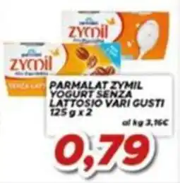 MA Supermercati Parmalat Zymil Yogurt senza lattosio offerta