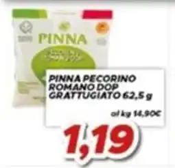 MA Supermercati Pinna pecorino romano dop grattugiato offerta