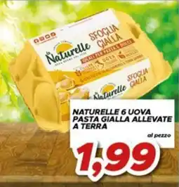 MA Supermercati Naturelle uova gialla offerta
