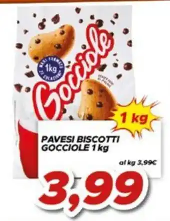 MA Supermercati Pavesi biscotti gocciole offerta