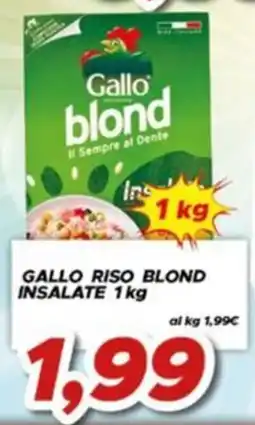 MA Supermercati Gallo riso blond insalate offerta