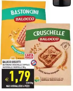 Supermercati Agorà Balocco biscotti offerta