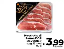 Coop Radenza Prosciutto di Parma DOP DEVODIER offerta