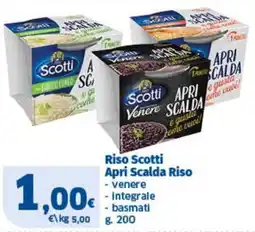 Ok Sigma Riso Scotti Apri Scalda Riso offerta