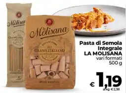 Coop Radenza Pasta di Semola Integrale LA MOLISANA offerta