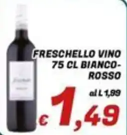Idromarket Freschello vino bianco-rosso offerta
