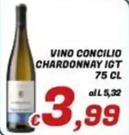 Idromarket Vino Concilio Chardonnay IGT offerta