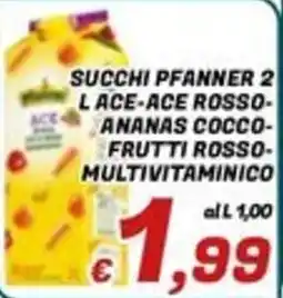 Idromarket Succhi Pfanner offerta