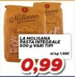 MA Supermercati La Molisana pasta integrale offerta
