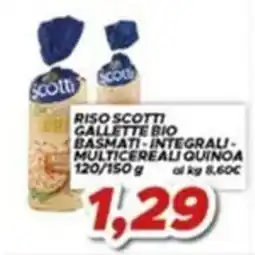 MA Supermercati Riso Scotti Gallette Bio offerta