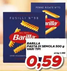 MA Supermercati Barilla pasta di semola offerta