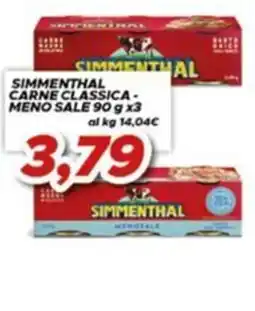 MA Supermercati Simmenthal carne classica meno sale offerta