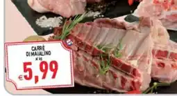 Supermercati Agorà Carrè di maialino offerta