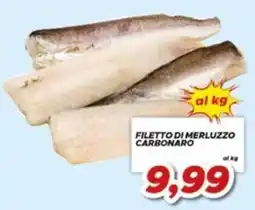 MA Supermercati Filetto di merluzzo carbonaro offerta