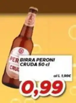 MA Supermercati Birra Peroni Cruda offerta