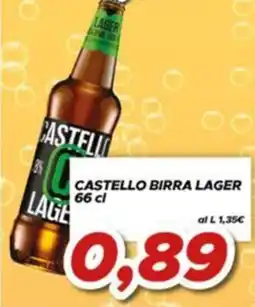 MA Supermercati Castello birra lager offerta